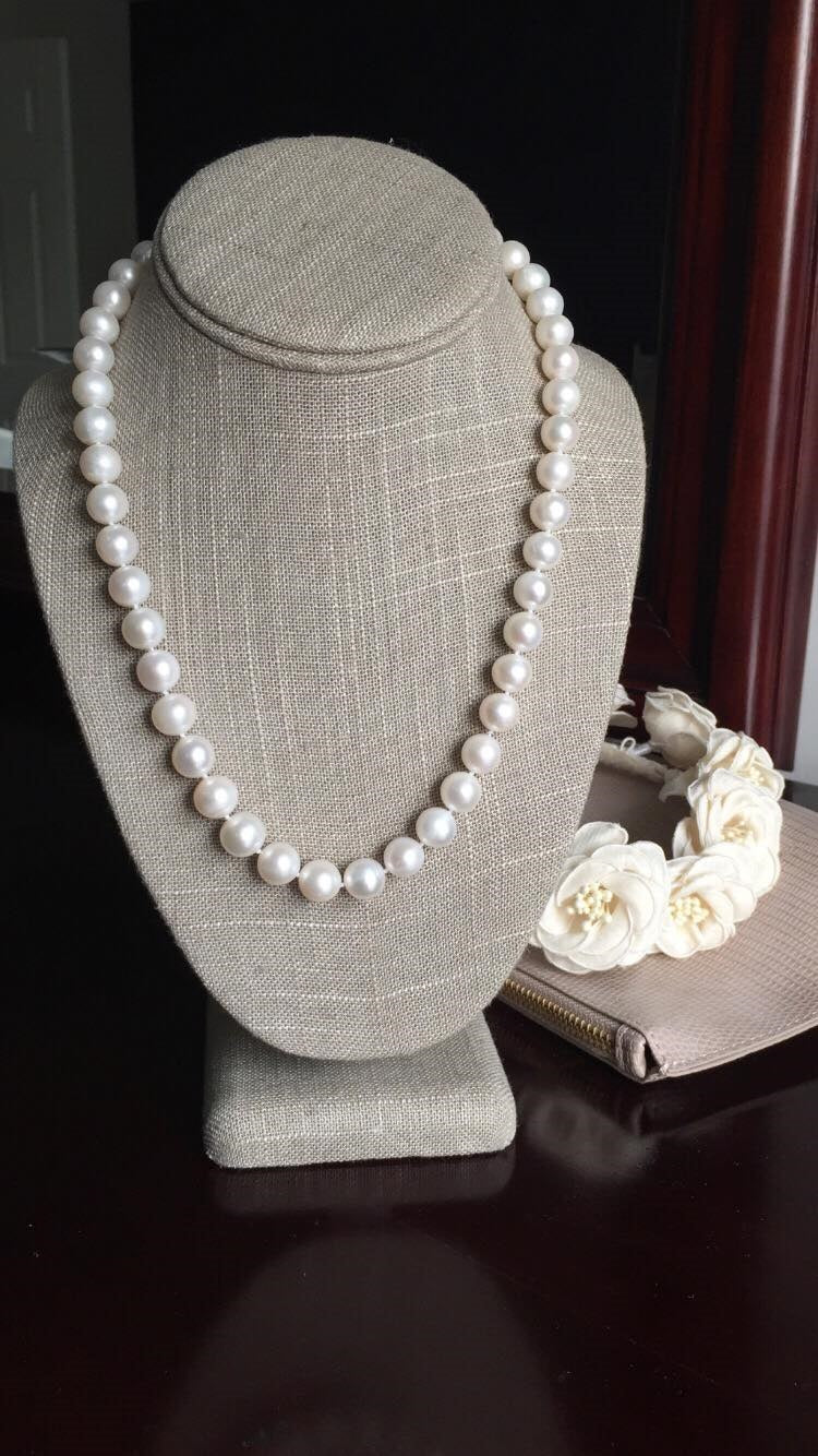 Strength Necklace - White