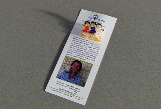 Help Lesotho Brooch - Pearls4Girls