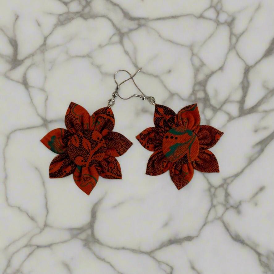 Seshoeshoe Flower Earrings