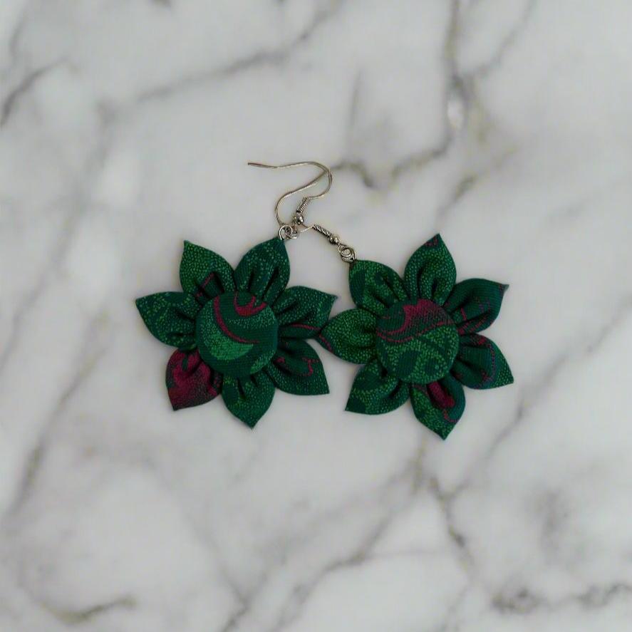 Seshoeshoe Flower Earrings