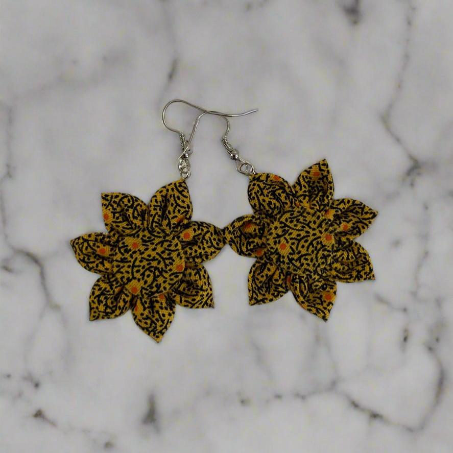 Seshoeshoe Flower Earrings