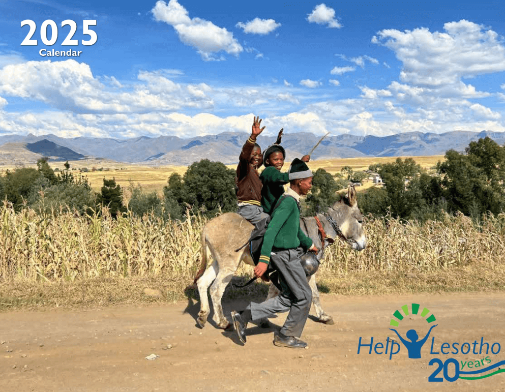 Help Lesotho 2025 calendar | Pearls4Girls