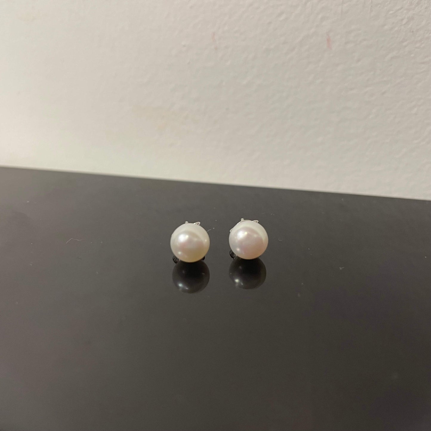 Believe Studs - White - Pearls4Girls