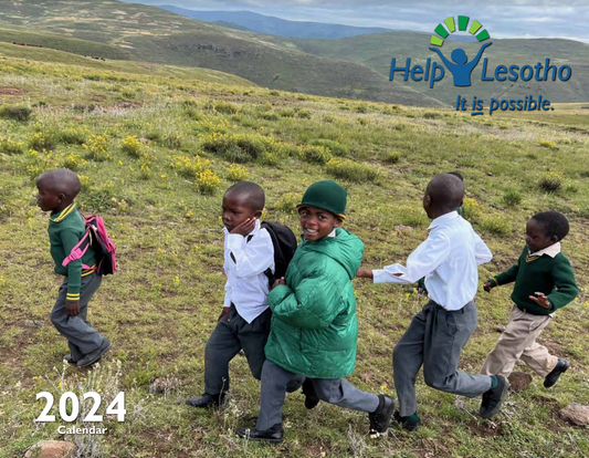 Help Lesotho 2024 calendar - Pearls4Girls
