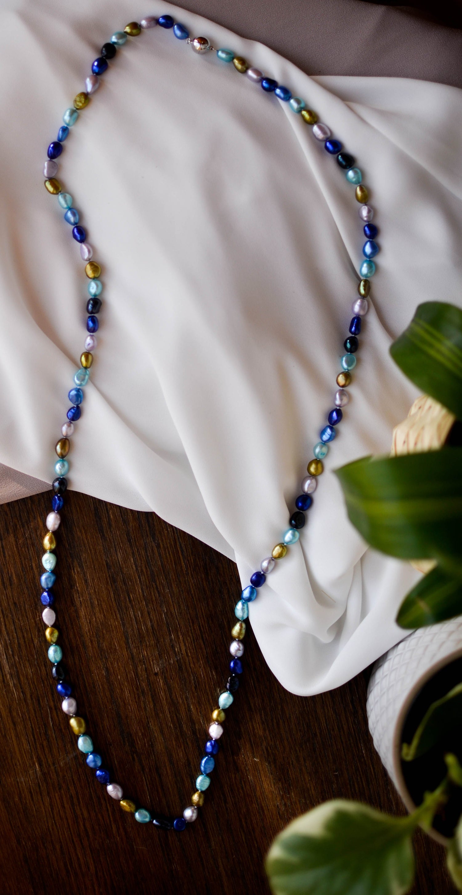 Peacock Necklace - Pearls4Girls