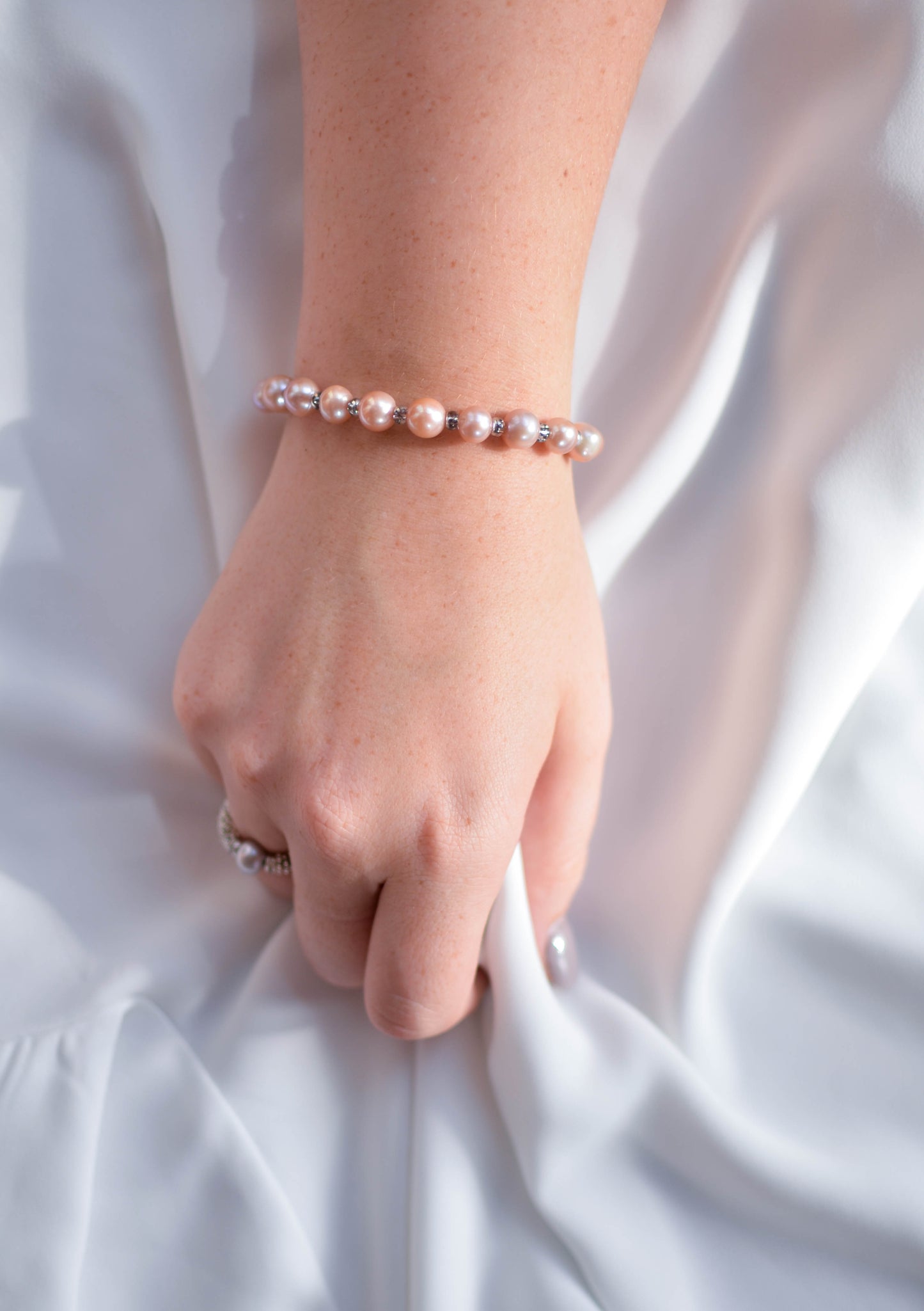 Signature Bracelet - Pink - Pearls4Girls