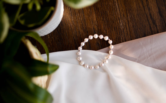Signature Bracelet - White - Pearls4Girls