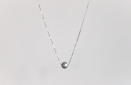 Hope Necklace - Grey - Pearls4Girls